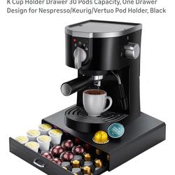New KCup Holder Drawer 30 Pods Capacity