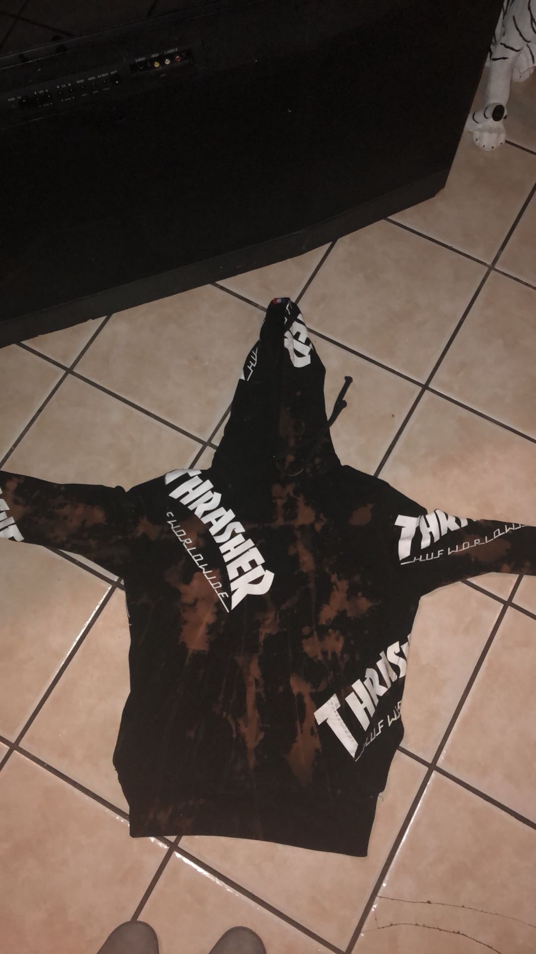 Thrasher x HUF hoodie