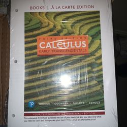 Early Transcendentals Calculus 3rd Edition Briggs. 24 Month Mylab Access