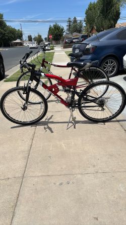 Mountain bike size 26 size 27 1/2 set KHS good condition ready to ride
