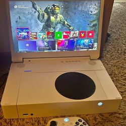 Xbox Series X With Portable Monitor