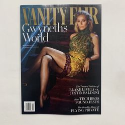Vanity Fair Gwyneth Paltrow “Gwyneth’s World” Issue April 2025 Magazine
