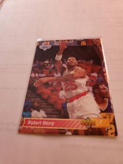 Robert Horry 92-93 UD Rookie Card