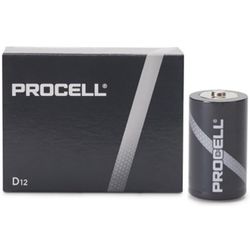 DURACELL PC1300 Duracell Alkaline Battery, D, 1.5V (Pack of 12)