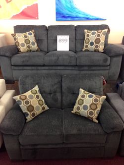 💥Furniture Sale💥 Brand New Sofa Loveseat Livingroom Set! $50 Down Takes It Home Today!