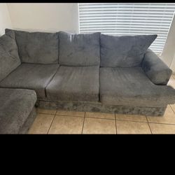 Gray Sectional Sofa 
