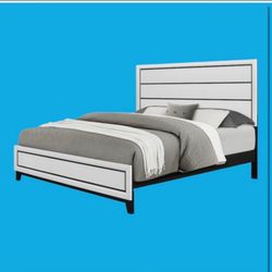 Brand New bed optional mattress and box spring free home delivery payment after delivery