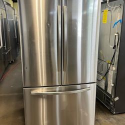 NEW OPEN BOX SAMSUNG FRENCH STYLE REFRIGERATOR 