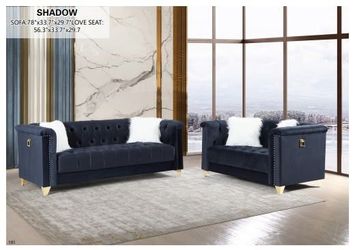 2 PC SOFA AND LOVESEAT NEW IN BOX