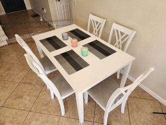 White Table