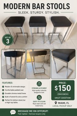 Modern stools
