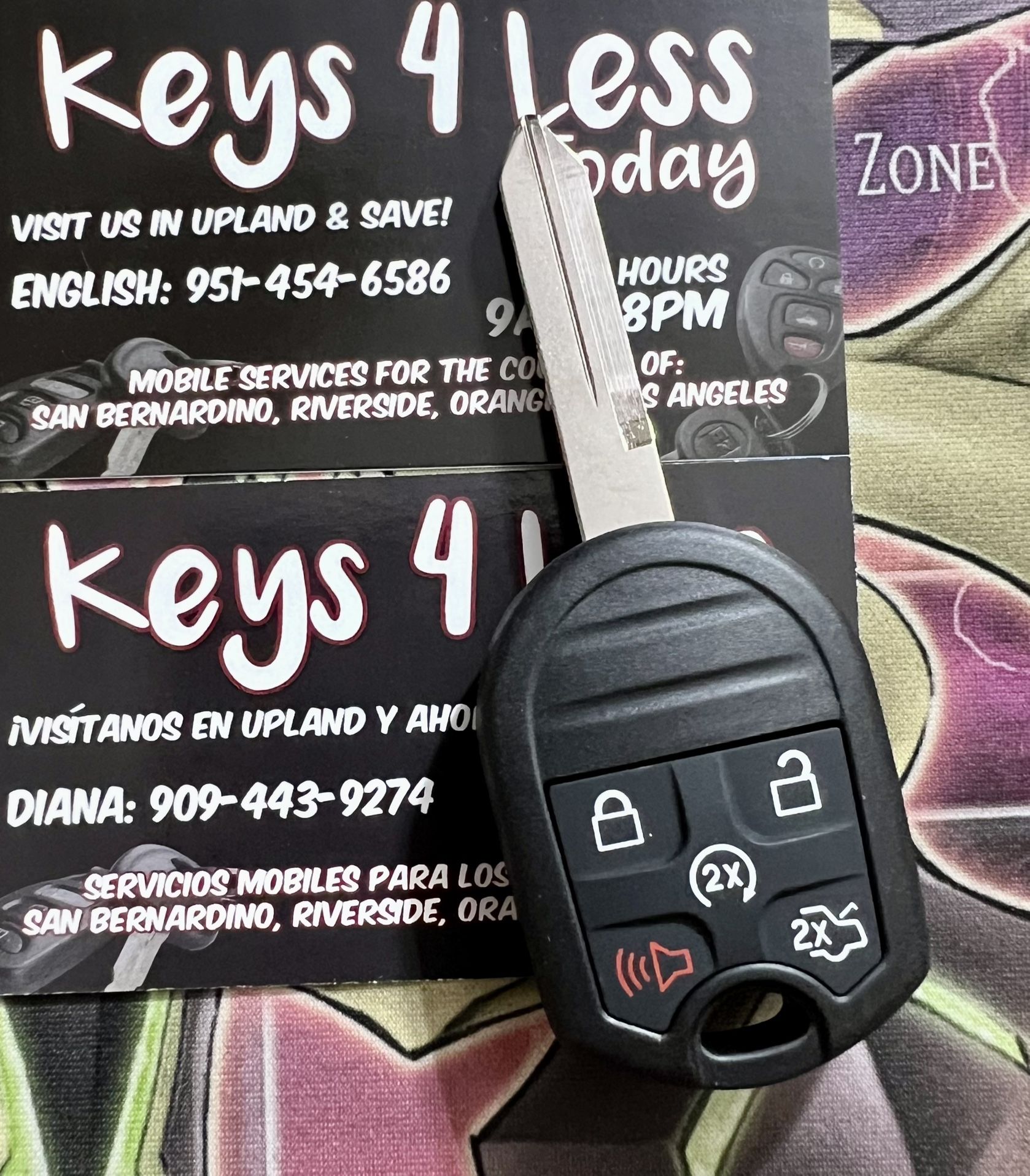 [$110 in Upland] Ford Lincoln Key & Remote Duplicate Copy (Explorer, Flex, Expedition, Taurus, MKX)