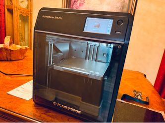 FLESHFORGE 5M PRO 3D printer with extras