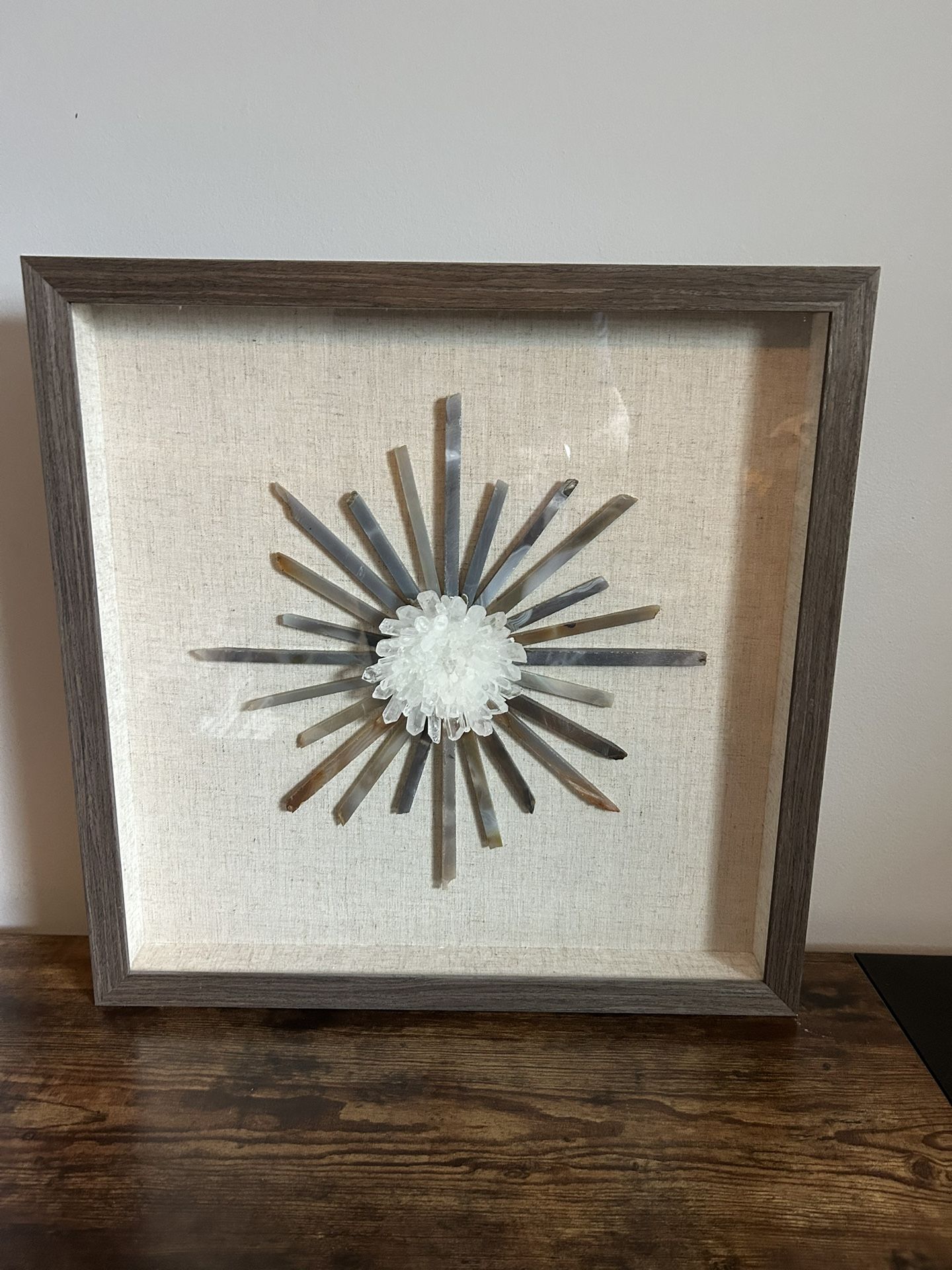 Framed Crystal Art 20” X 20”