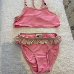 Girls Two piece Swimsuit Bikini H&M Size 6