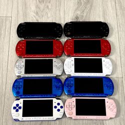 Modded PSP With Games And Charger