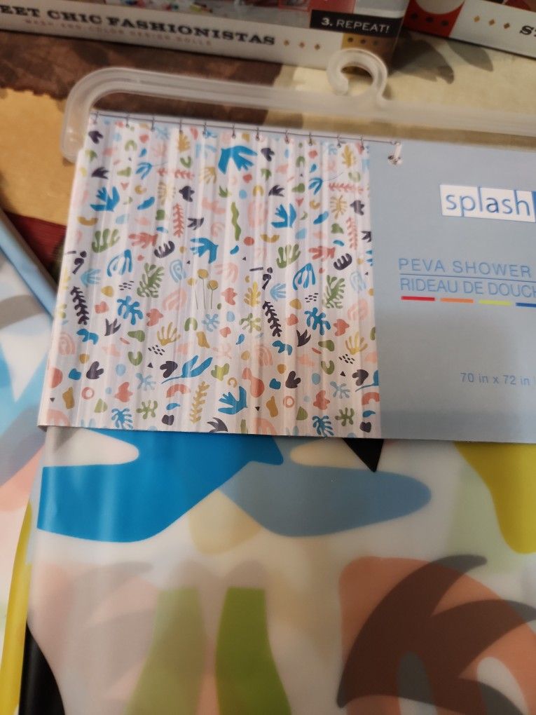 Shower Curtains New 2 DOLLARS EACH