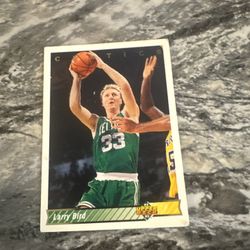 Larry Bird 1(contact info removed) Upper deck Basketball Card 