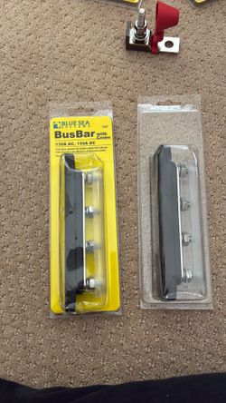 Blue sea systems busbar with cover