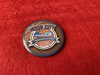 NCAA 2006 hoop city final four button