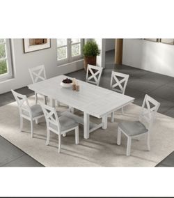 7pc Dining Table Set
