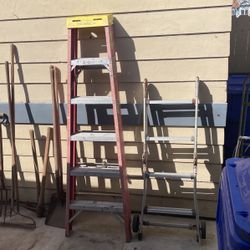 Ladders For Sell! Will Sell Separate Or Together