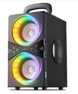 Party Bluetooth Speaker:80W Peak Large Stereo Sound for Outdoor