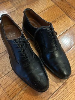 Allen Edmonds Made in USA Black Leather Dress Shoes