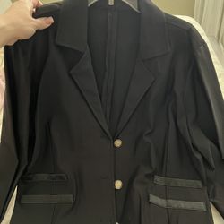 Womens New Stretch Material Spandex Jacket Xl