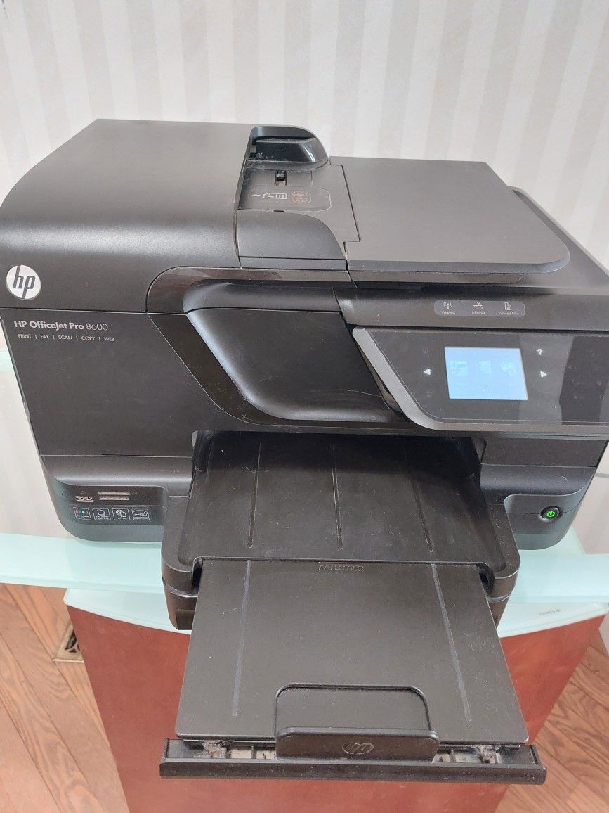 Very Nice HP OfficeJet PRO 8600 All in one Color Printer. Nice