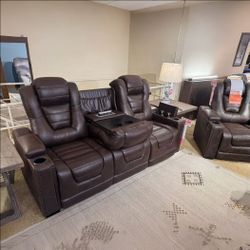 Owner's Box Thyme Power Reclining Sofa