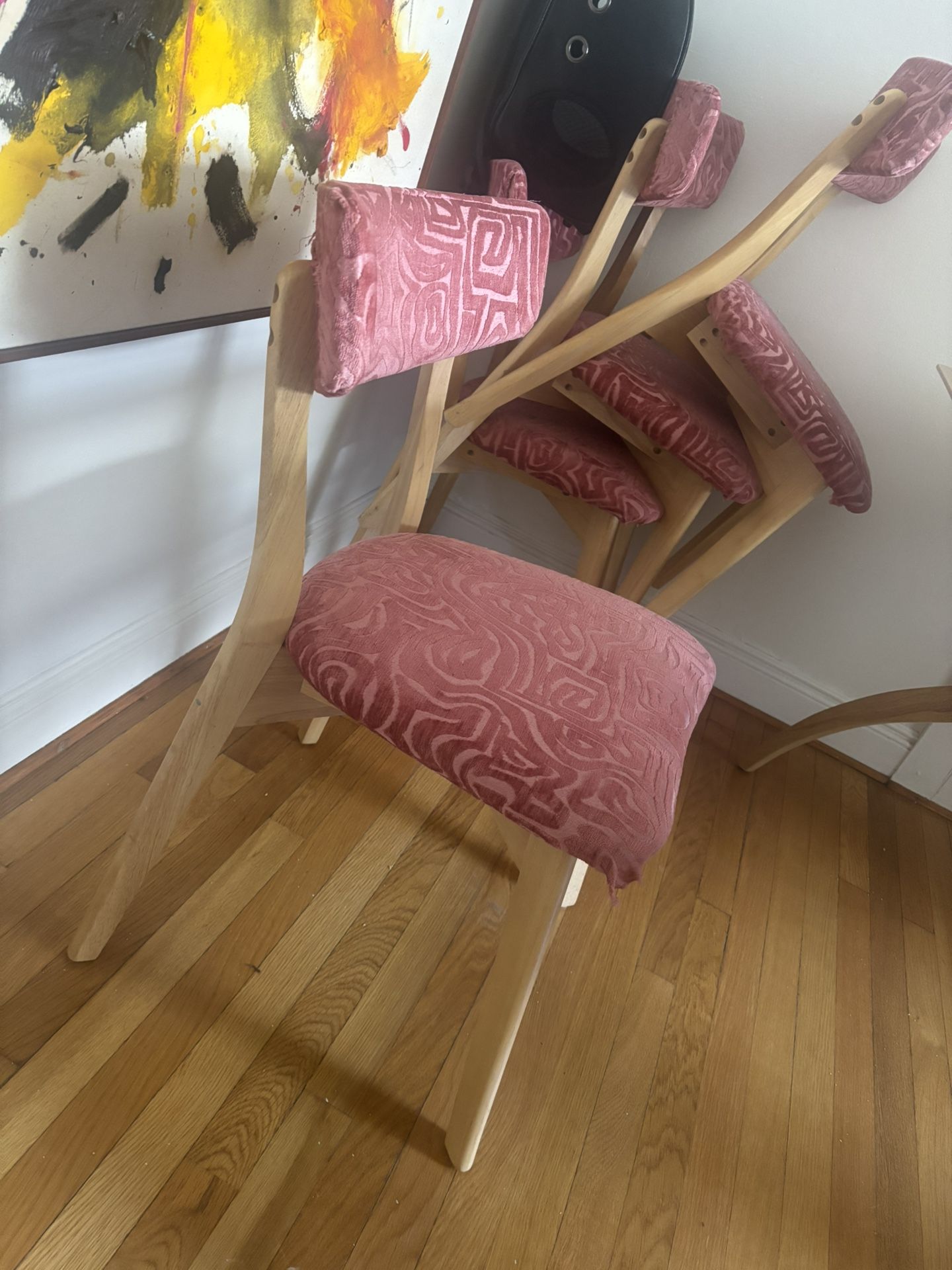 Set of 4 Mid Century Chairs