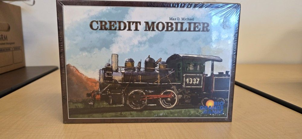 Credit Mobilier Board Game