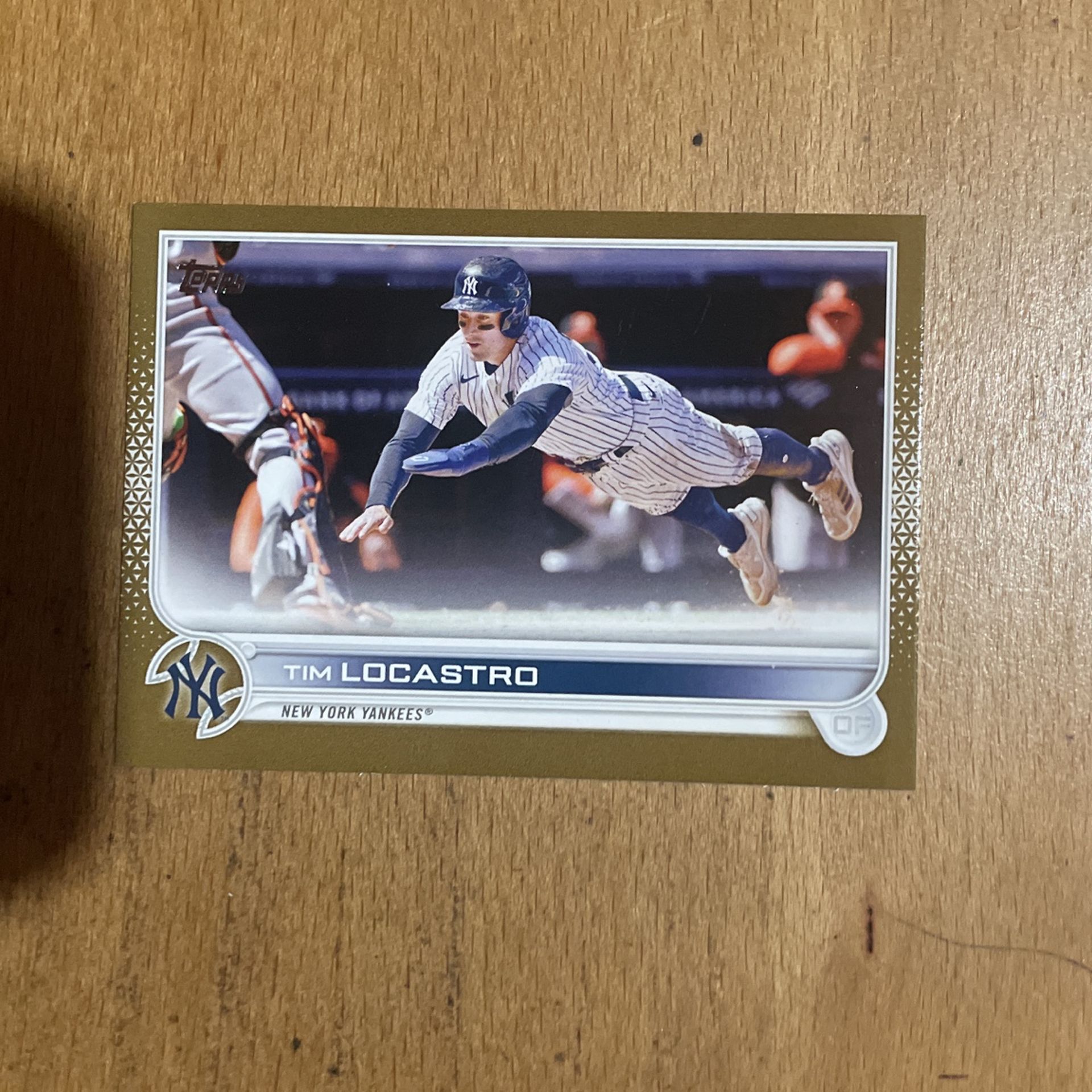2022 TOPPS UPDATE TIM LOCASTRO NUMBERED CARD