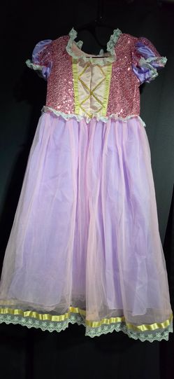 Girls Rapunzel Princess Costume Dress