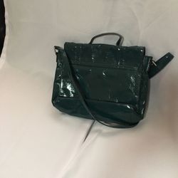 Green hand bag