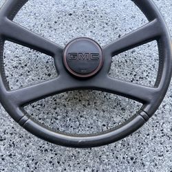 GMC steering wheel