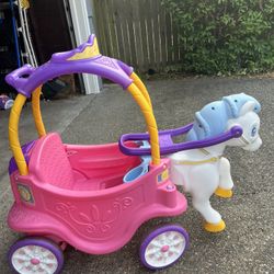 Little Tikes Princess Horse & Carriage