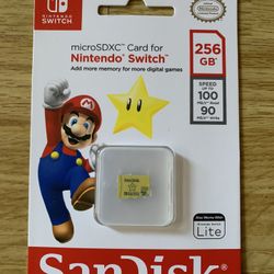 New Card For Nintendo Switch 256G