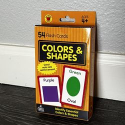 Colors and Shapes - Educational Flashcards (Never Opened)