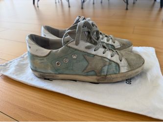 Golden Goose Denim Sneakers Size 8