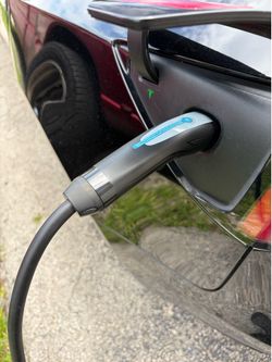 Tesla Charger and Floor Mats