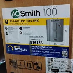 AO Smith Electric Water Heater 