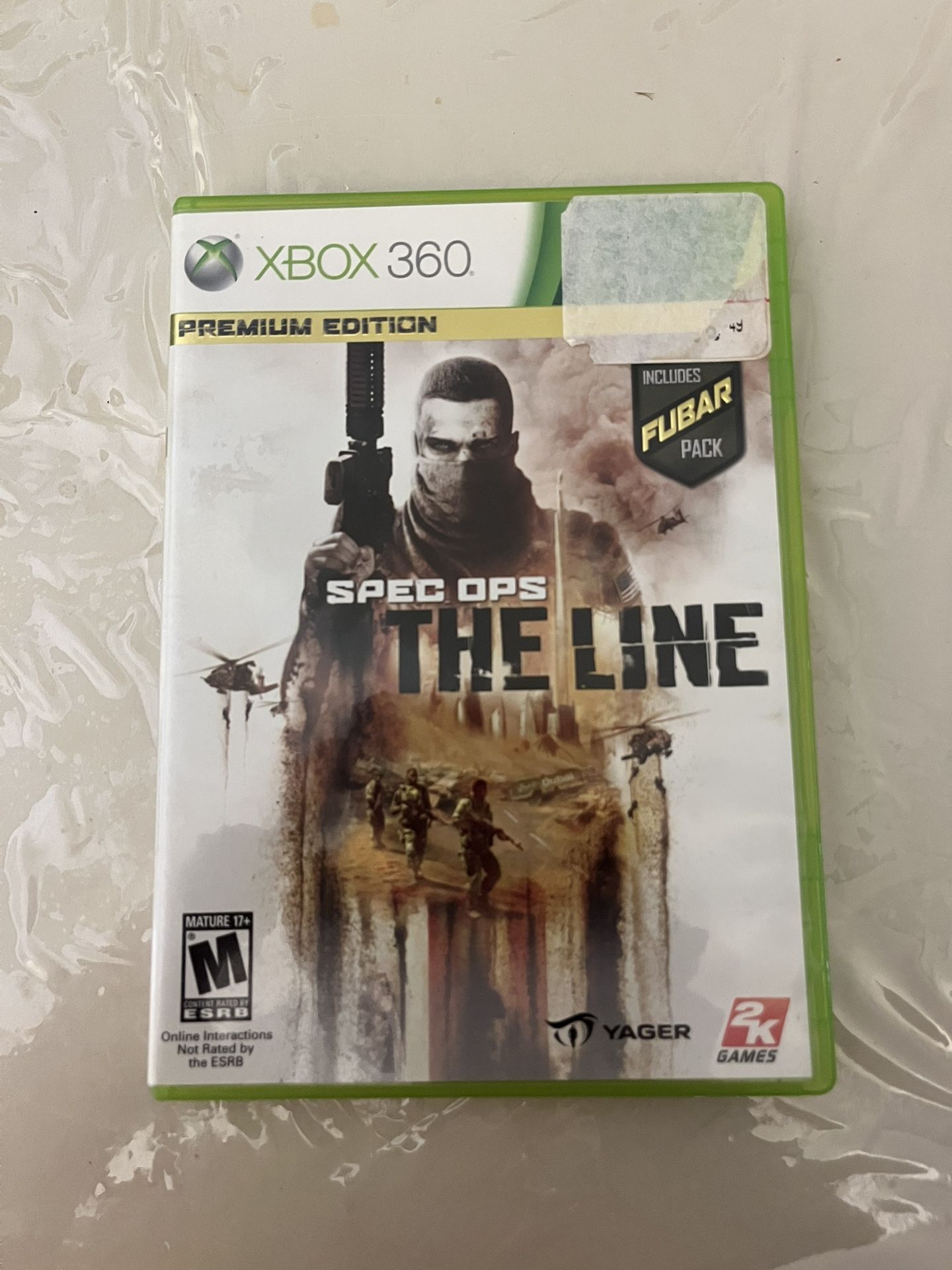 Xbox 360 Spec Ops The Line