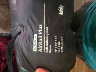 REI Co-op AirRail Plus Self-Inflating Sleeping Pad – Regular