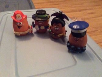 Vintage nugget happy meal toys