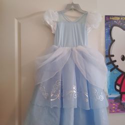 Disney Cinderella Dress And Accessories 
