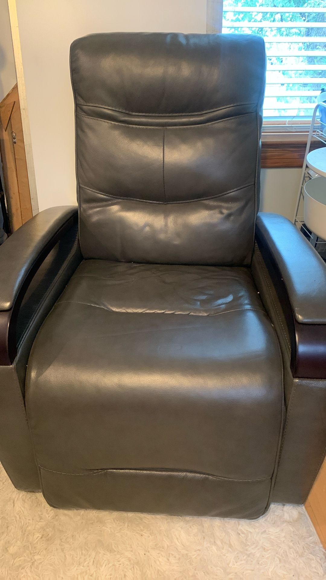 Black Reclining chair