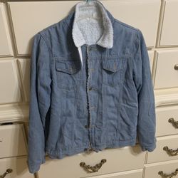 New Ladies Jacket Colors Blue And White Size 2 XL But Looks Like XL 