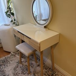 Vanity with Stool 